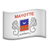 Bagaimana Flag: Mayotte emoji terlihat di Apple.