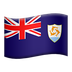 Bagaimana Flag: Anguilla emoji terlihat di Apple.