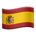 Bagaimana Flag: Ceuta & Melilla emoji terlihat di Apple.