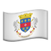 Bagaimana Flag: St. Barthélemy emoji terlihat di Apple.