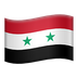 Bagaimana Flag: Syria emoji terlihat di Apple.