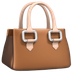 Bagaimana Handbag emoji terlihat di Apple.