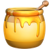 Bagaimana Honey Pot emoji terlihat di Apple.