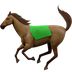 Bagaimana Horse emoji terlihat di Apple.