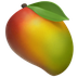 Bagaimana Mango emoji terlihat di Apple.