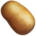 Bagaimana Potato emoji terlihat di Apple.