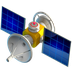 Bagaimana Satellite emoji terlihat di Apple.