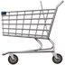 Bagaimana Shopping Cart emoji terlihat di Apple.