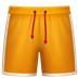 Bagaimana Shorts emoji terlihat di Apple.