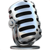 Bagaimana Studio Microphone emoji terlihat di Apple.