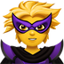 Bagaimana Supervillain emoji terlihat di Apple.