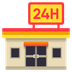 Bagaimana Convenience Store emoji terlihat di Joypixels.