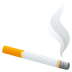 Bagaimana Cigarette emoji terlihat di Joypixels.