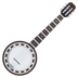 Bagaimana Banjo emoji terlihat di Joypixels.