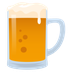 Bagaimana Beer Mug emoji terlihat di Joypixels.