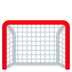 Bagaimana Goal Net emoji terlihat di Joypixels.