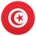 Bagaimana Flag: Tunisia emoji terlihat di Joypixels.