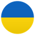 Bagaimana Flag: Ukraine emoji terlihat di Joypixels.