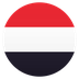 Bagaimana Flag: Yemen emoji terlihat di Joypixels.