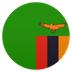 Bagaimana Flag: Zambia emoji terlihat di Joypixels.