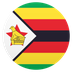 Bagaimana Flag: Zimbabwe emoji terlihat di Joypixels.