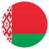 Bagaimana Flag: Belarus emoji terlihat di Joypixels.