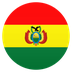 Bagaimana Flag: Bolivia emoji terlihat di Joypixels.