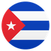 Bagaimana Flag: Cuba emoji terlihat di Joypixels.