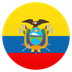 Bagaimana Flag: Ecuador emoji terlihat di Joypixels.