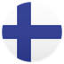 Bagaimana Flag: Finland emoji terlihat di Joypixels.