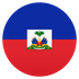 Bagaimana Flag: Haiti emoji terlihat di Joypixels.