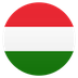 Bagaimana Flag: Hungary emoji terlihat di Joypixels.