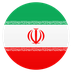 Bagaimana Flag: Iran emoji terlihat di Joypixels.