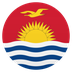 Bagaimana Flag: Kiribati emoji terlihat di Joypixels.