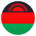 Bagaimana Flag: Malawi emoji terlihat di Joypixels.