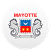 Bagaimana Flag: Mayotte emoji terlihat di Joypixels.