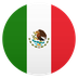 Bagaimana Flag: Mexico emoji terlihat di Joypixels.