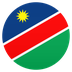 Bagaimana Flag: Namibia emoji terlihat di Joypixels.