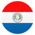 Bagaimana Flag: Paraguay emoji terlihat di Joypixels.