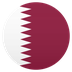 Bagaimana Flag: Qatar emoji terlihat di Joypixels.