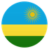 Bagaimana Flag: Rwanda emoji terlihat di Joypixels.