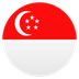 Bagaimana Flag: Singapore emoji terlihat di Joypixels.