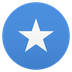 Bagaimana Flag: Somalia emoji terlihat di Joypixels.