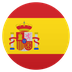 Bagaimana Flag: Spain emoji terlihat di Joypixels.