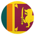 Bagaimana Flag: Sri Lanka emoji terlihat di Joypixels.