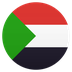 Bagaimana Flag: Sudan emoji terlihat di Joypixels.