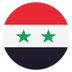 Bagaimana Flag: Syria emoji terlihat di Joypixels.