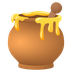 Bagaimana Honey Pot emoji terlihat di Joypixels.