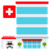 Bagaimana Hospital emoji terlihat di Joypixels.