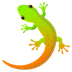 Bagaimana Lizard emoji terlihat di Joypixels.